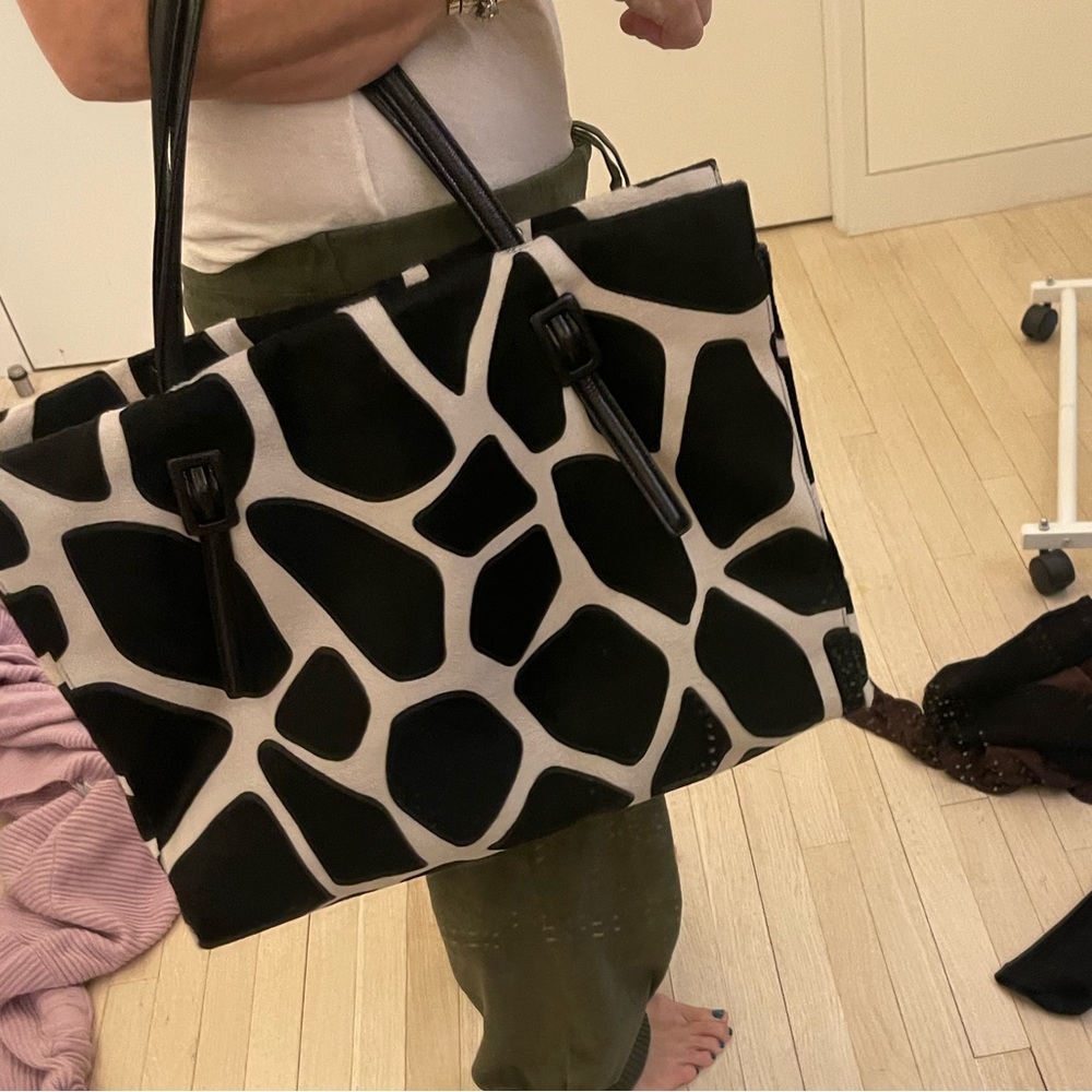 Roger Vivier pony tote